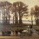 Monumental tableau Jan Willem Von Borselen (1825-1892)