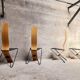 Series of 4 Chairs by Pietro Arosio for Airon 1980