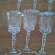 6 crystal glasses from Arques Model Villeneuve