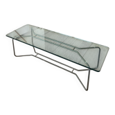 Table basse design moderniste (Style Bauhaus / Space Age)