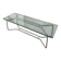 Table basse design moderniste (Style Bauhaus / Space Age)
