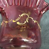 Enamelled red tulips