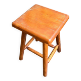 Dark wood stool