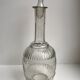 50s molded glass decanter