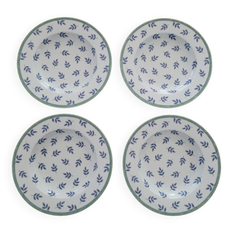 Lot de 4 assiettes creuses villeroy & boch