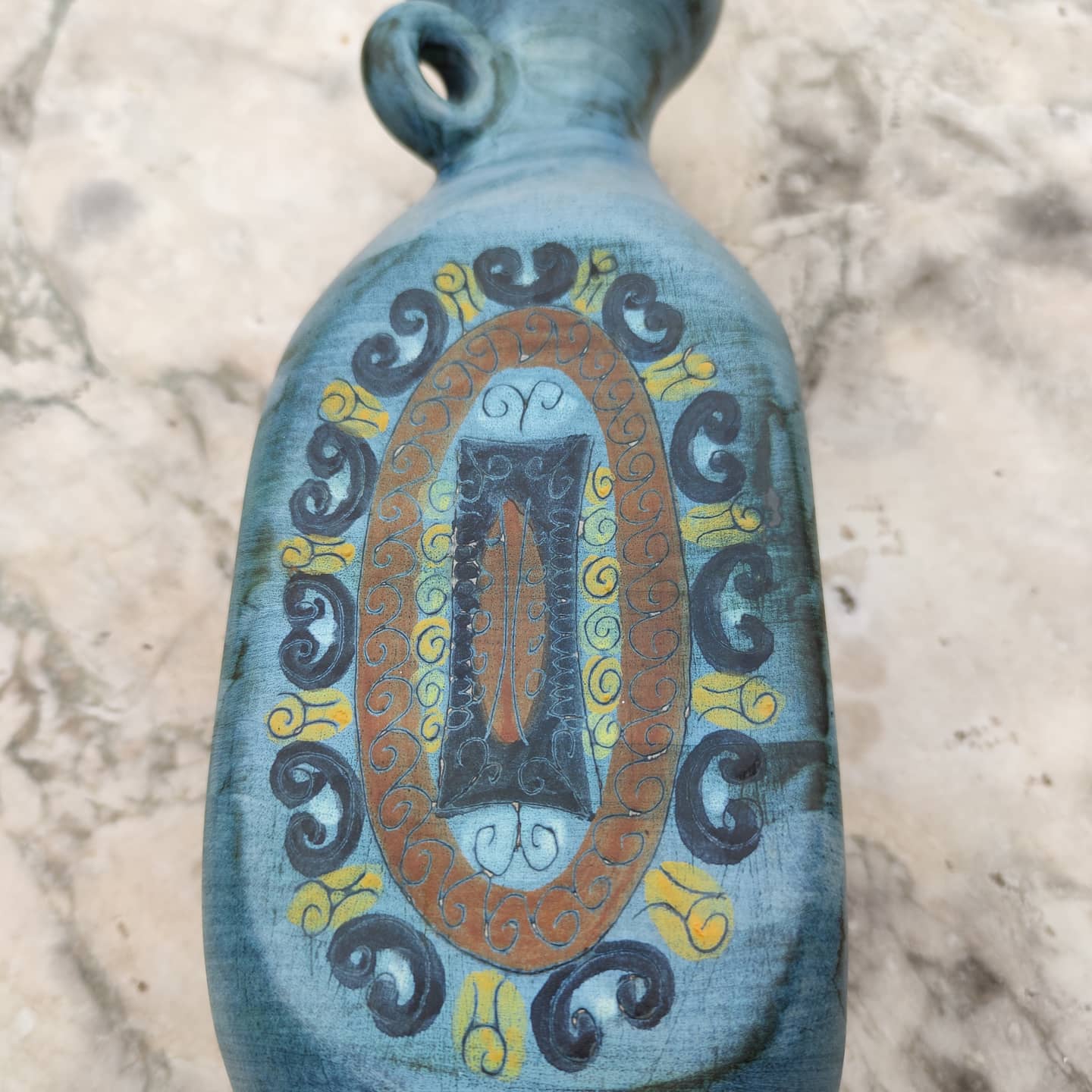 Ceramic vase by Jean de Lespinasse in 1954