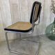 Chaise B32 noire Breuer