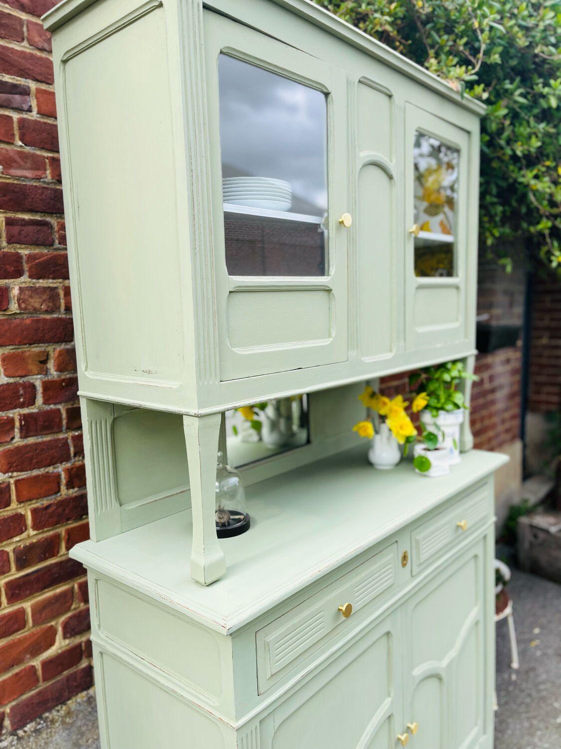 Art Deco Dresser Vert de Gris