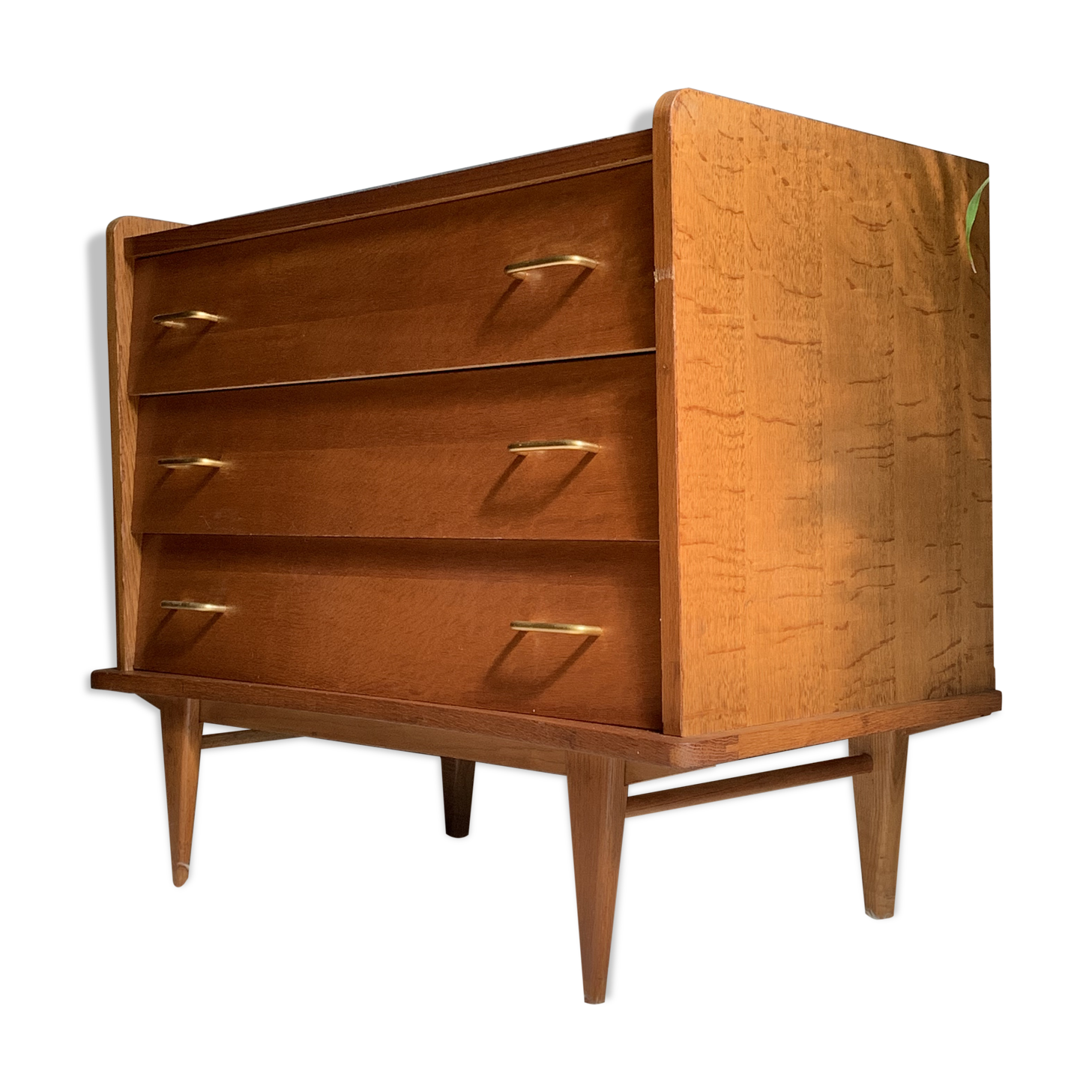 Vintage oak dresser 3 drawers
