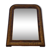 Louis Philippe style mirror wood, vintage gold