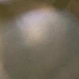 Empire style office armchair in green leather