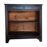 Buffet parisien vintage noir