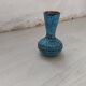 Blue vase signed Alain Maunier