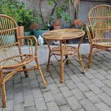 Rattan garden lounge
