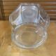 Antique Glass Bonbonnière + Lid Kitchen Storage Italy #