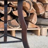Tabouret tripode en bois