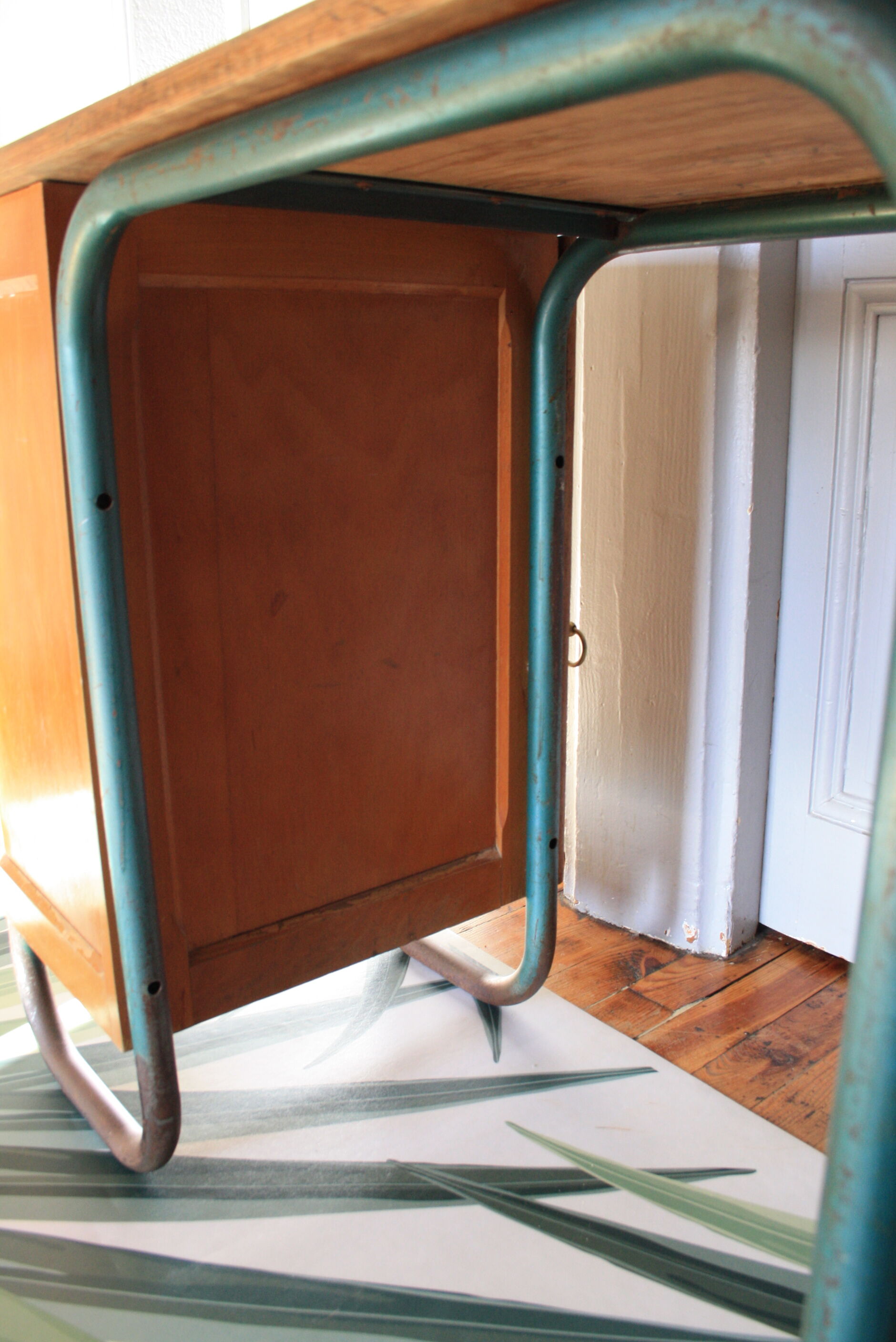 School desk adult