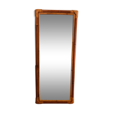 Rattan mirror