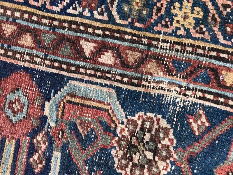 Former carpet Persian Ferahan 19th century handmade 90 X 125 CM