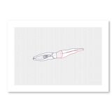 Illustration A4 naiade no. 8/8 bretagne baigneuse mer