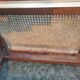 Old piano bench cannée style Louis XVl