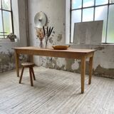 2m pine farm table