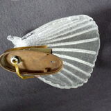 Wall lamps glass shells barovier toso murano