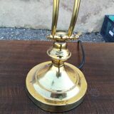 Brass desk lamp