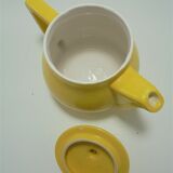 Théière vintage jaune