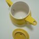 Vintage yellow teapot