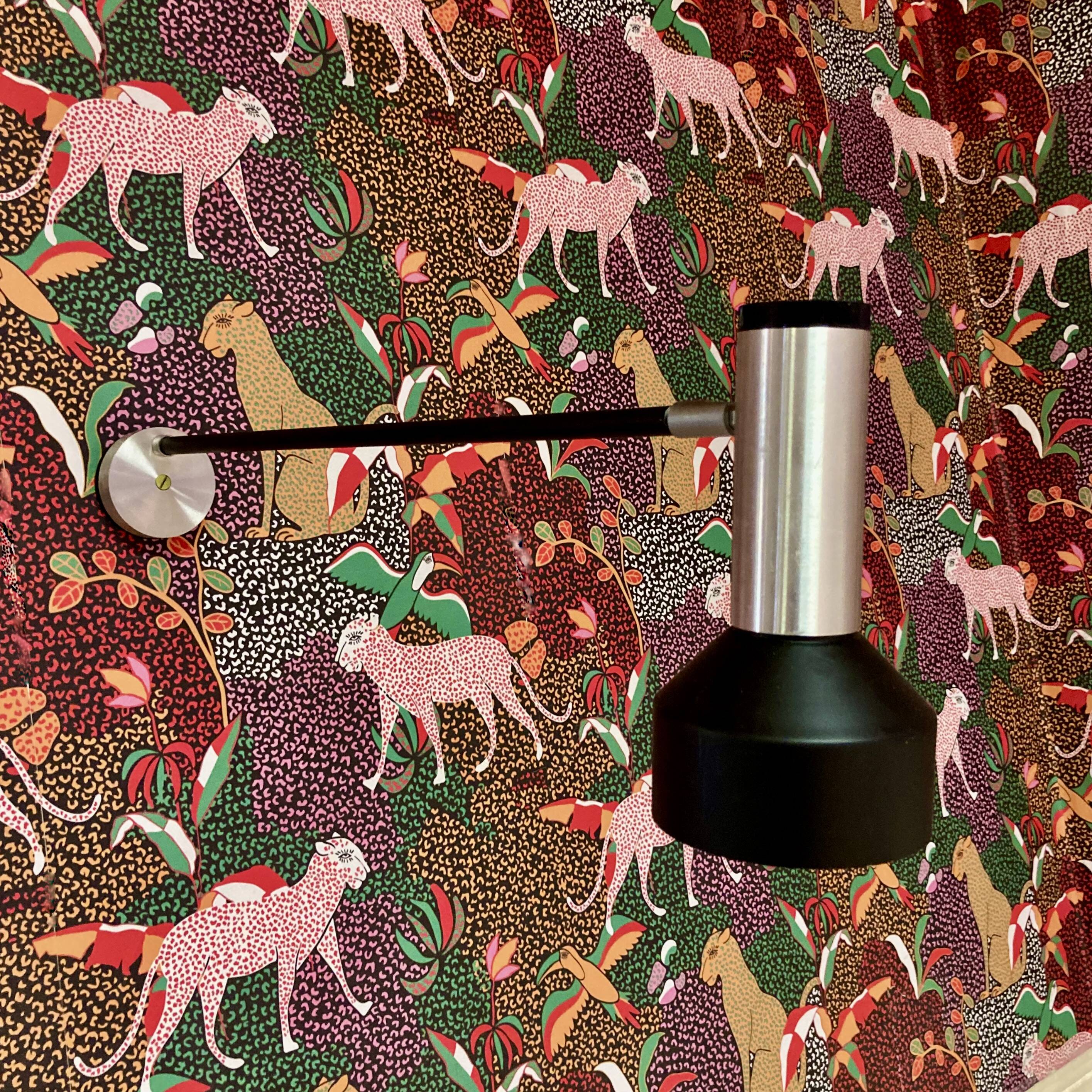 Pair of large wall lights 65 cm design 1950.