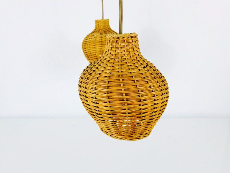 Mid-century rattan suspension - 1960s
