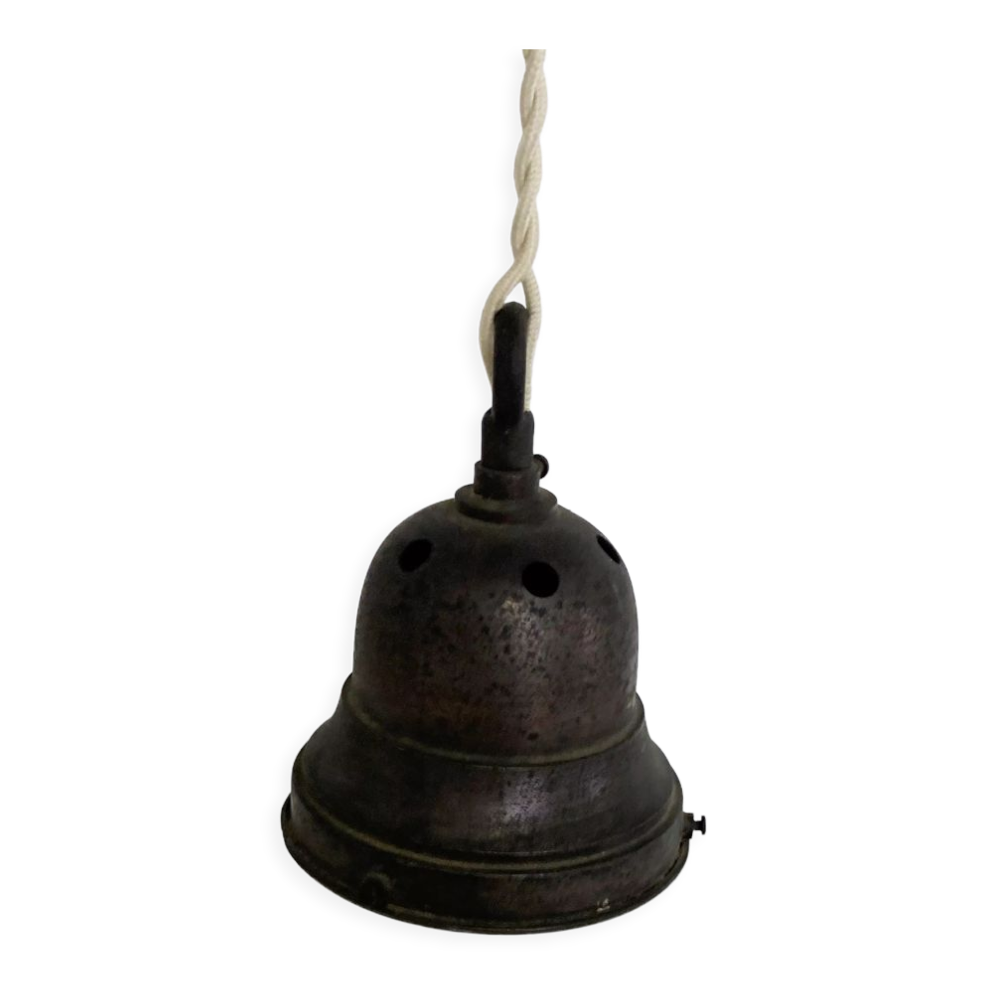 Opaline pendant light 1930s