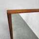 Danish Mid Century Teak Wall Mirror, Minimalist Frame, 1960s