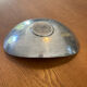 Elegant forged aluminium catchall.