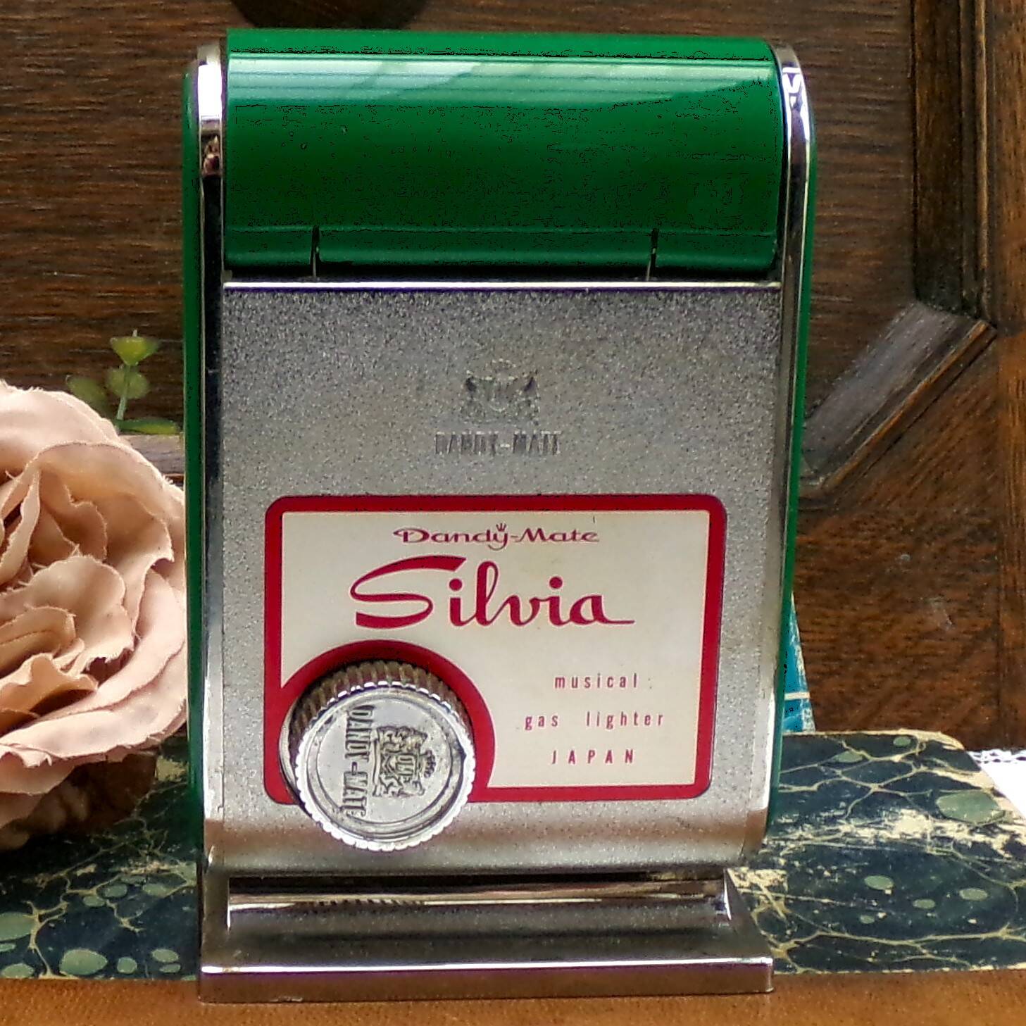 Briquet de table vintage Dandy Mate Silvia