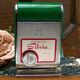 Green Dandy Mate Silvia Musical Gas Table Lighter with Engraved Design