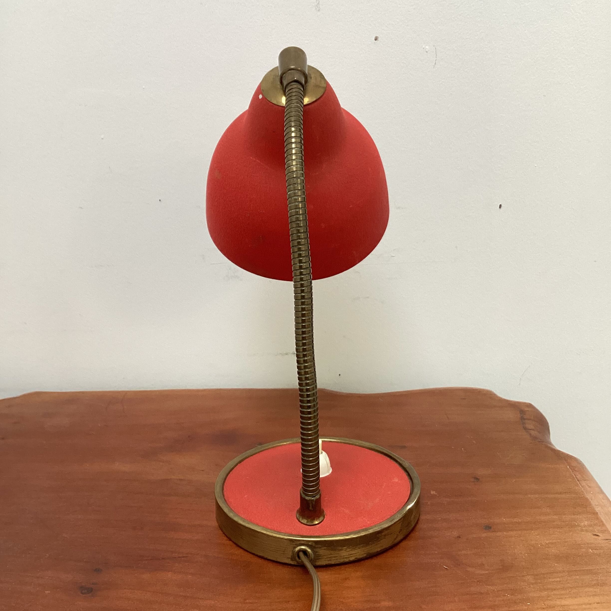 Small red lamp 50s