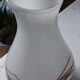 Vase boule en Opaline blanche pop art de Florence