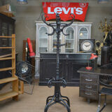 Old curved wooden parrot coat rack 1920