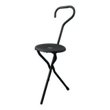 Vintage Cane Trio stool from the 70s-80s