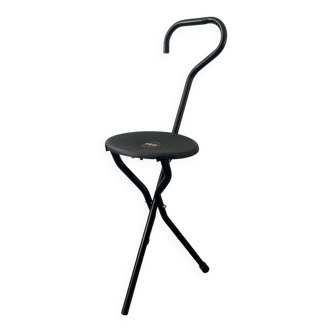 Vintage Cane Trio stool from the 70s-80s