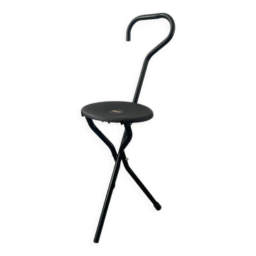 Vintage Cane Trio stool from the 70s-80s
