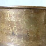 Hammered copper pot cover, diameter 28 cm
