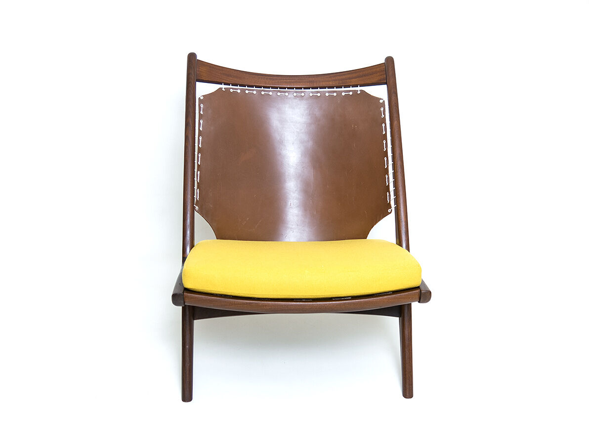Iconic "Krysset" Chair Design Fredrik Kayser For Gustav Bahus 50s 60s Scandinavian Modern