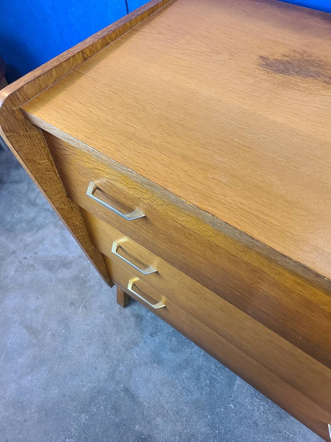 Vintage Scandinavian style chest of drawers. 60s