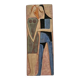 Rare Midcentury Ceramic Wall Sculpture Lovers, 1970s