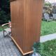 Armoire vintage 1950 pieds compas