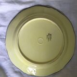 Henriot plate with gorse flowers and heather