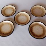 5 assiettes à tapas Salins